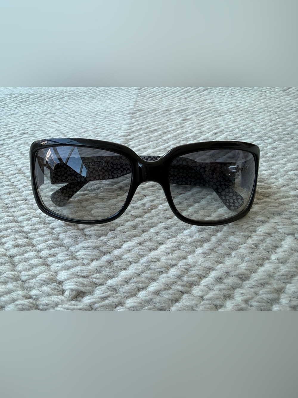 Vintage Coach Delfine Sunglasses Black S443